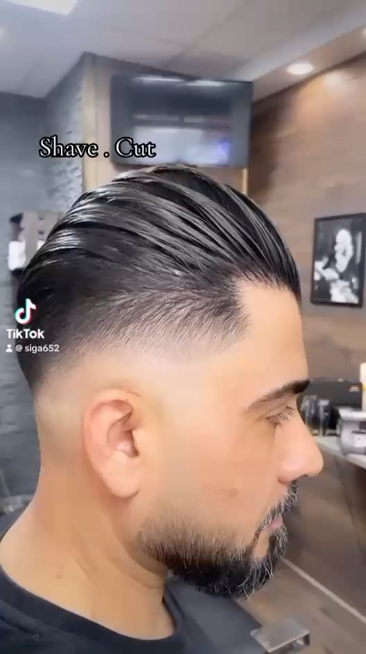 Salon Shave & Cut – arbete