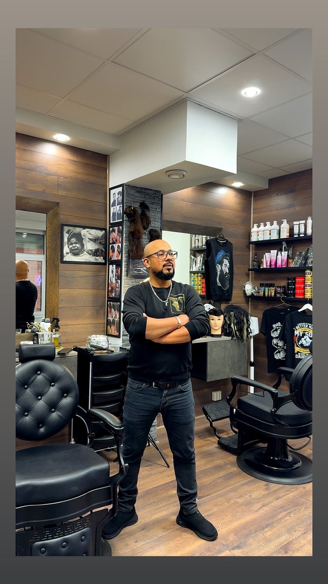 Salon Shave & Cut – arbete