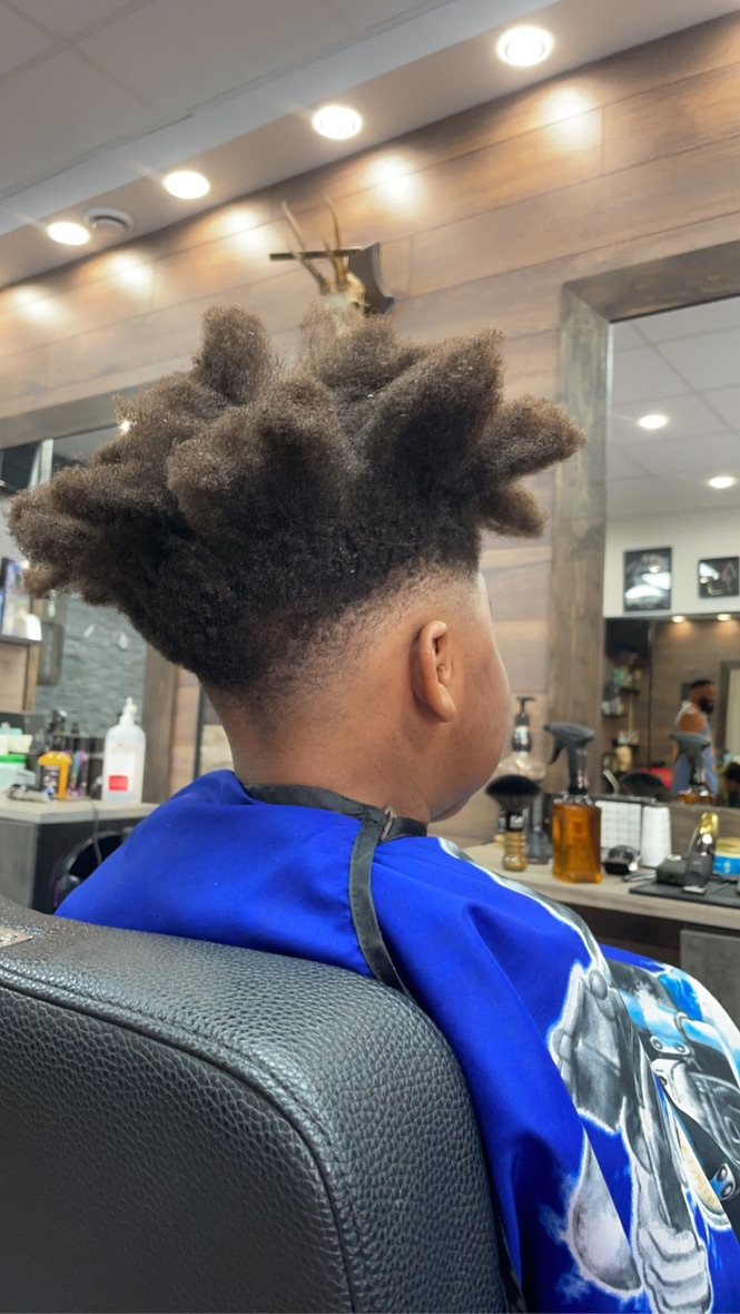 Salon Shave & Cut – arbete